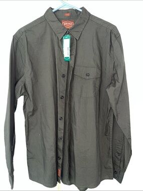 New! Red Ale Men's Olive Green Lightweight Shirt (M)